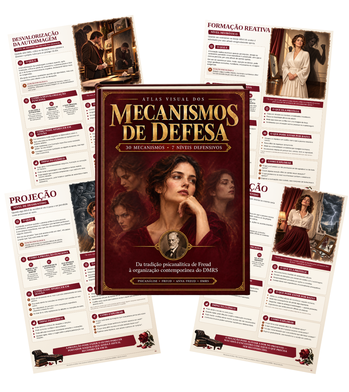 Atlas Visual dos Mecanismos de Defesa